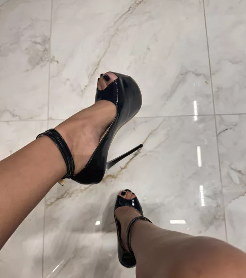 Thrilled to find out my black heels still fit
