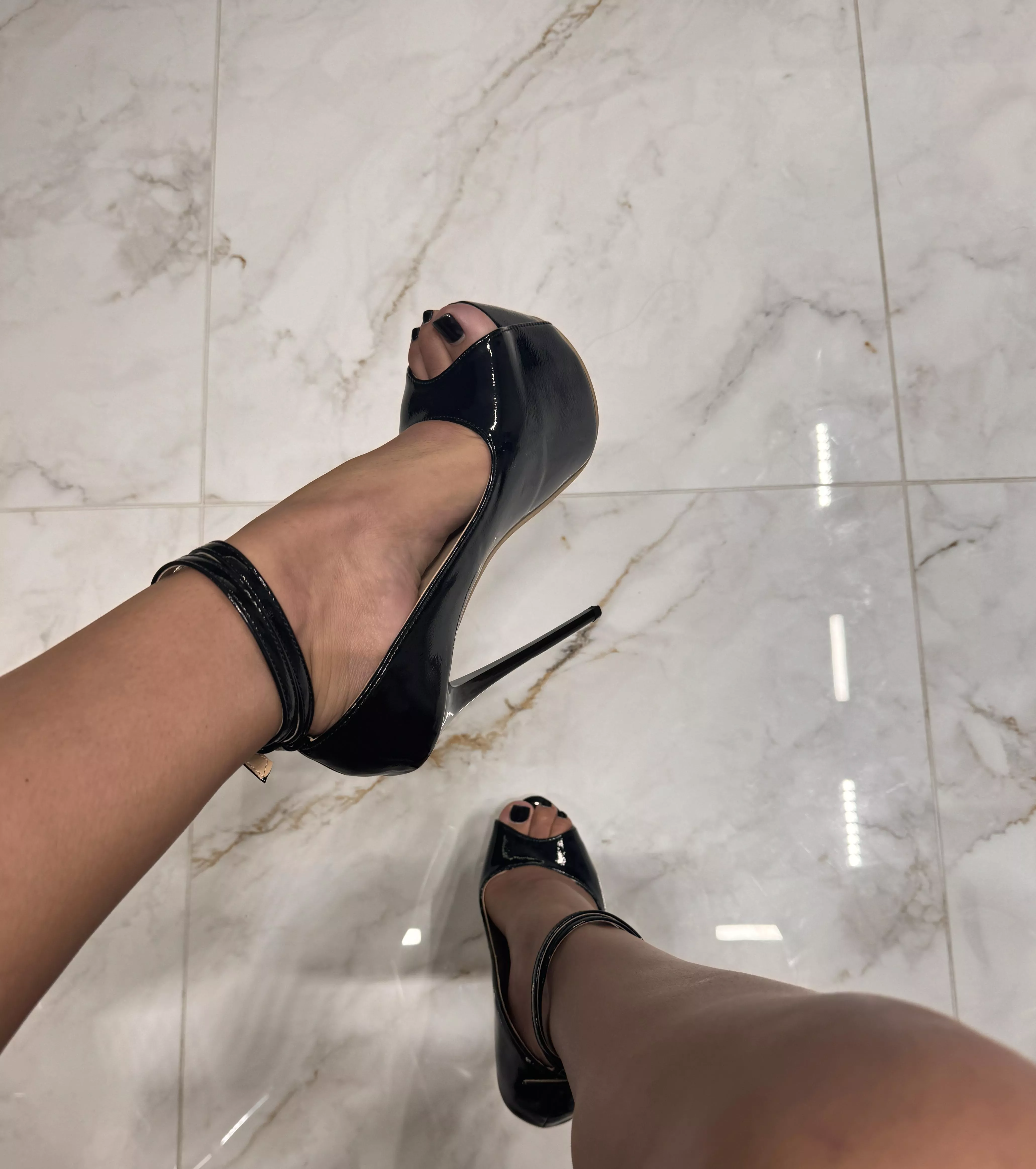 Thrilled to find out my black heels still fit