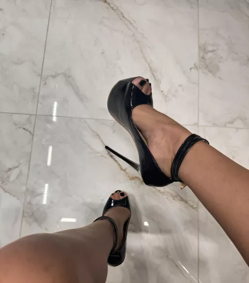Thrilled to find out my black heels still fit