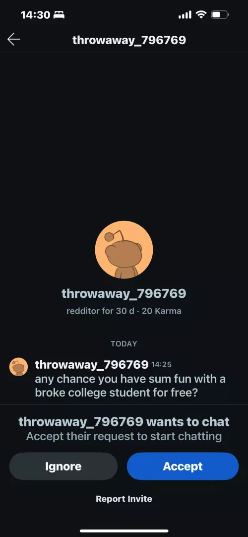 throwaway_796769 wants free stuff