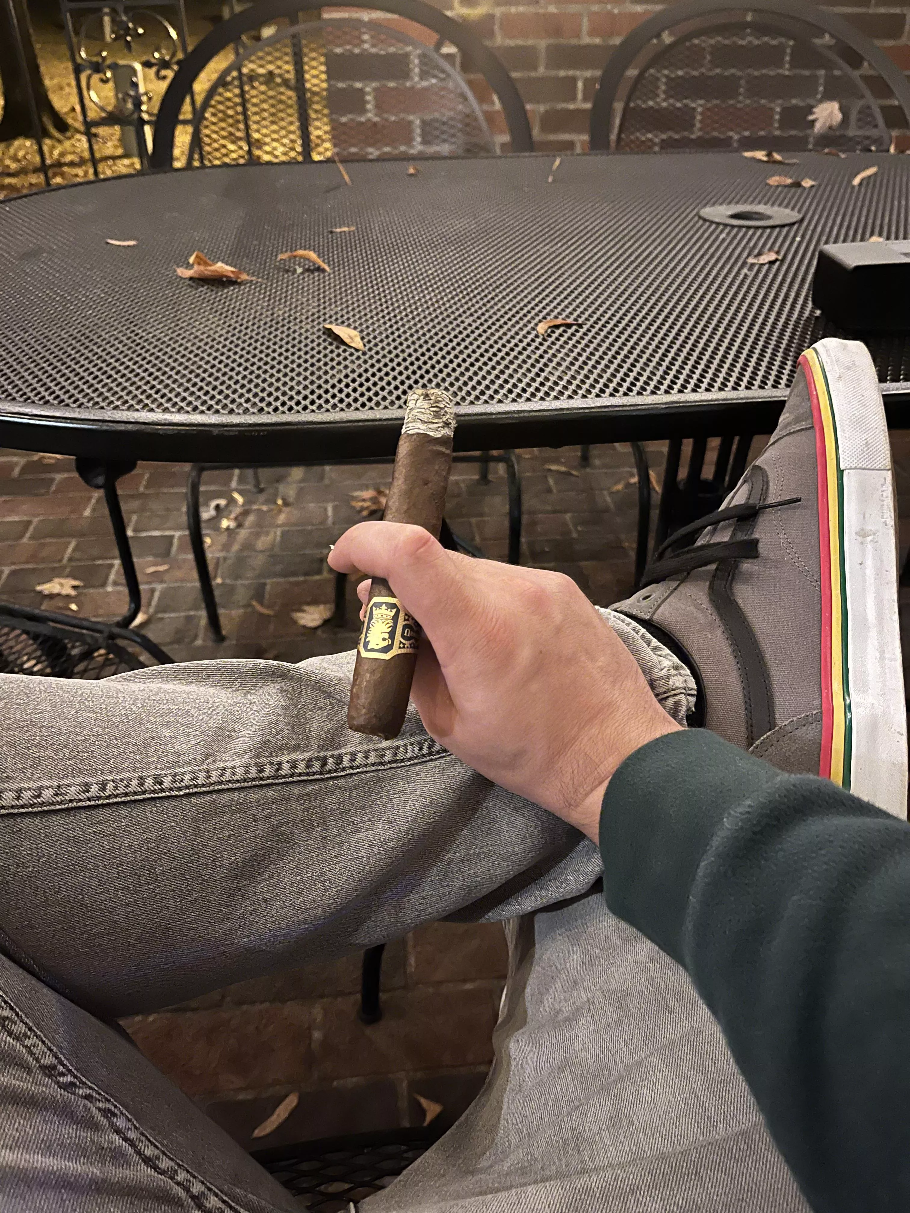 Tonight’s birthday smoke