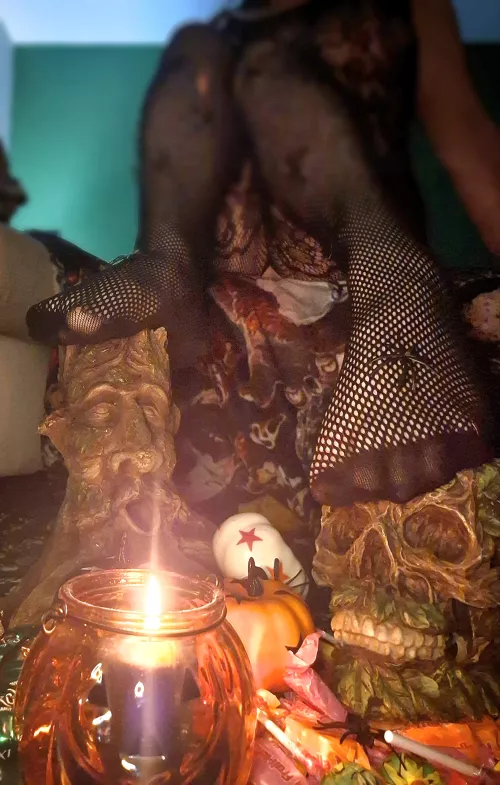 Trick or treat, smell my feet. Then open wide for toes to eat...