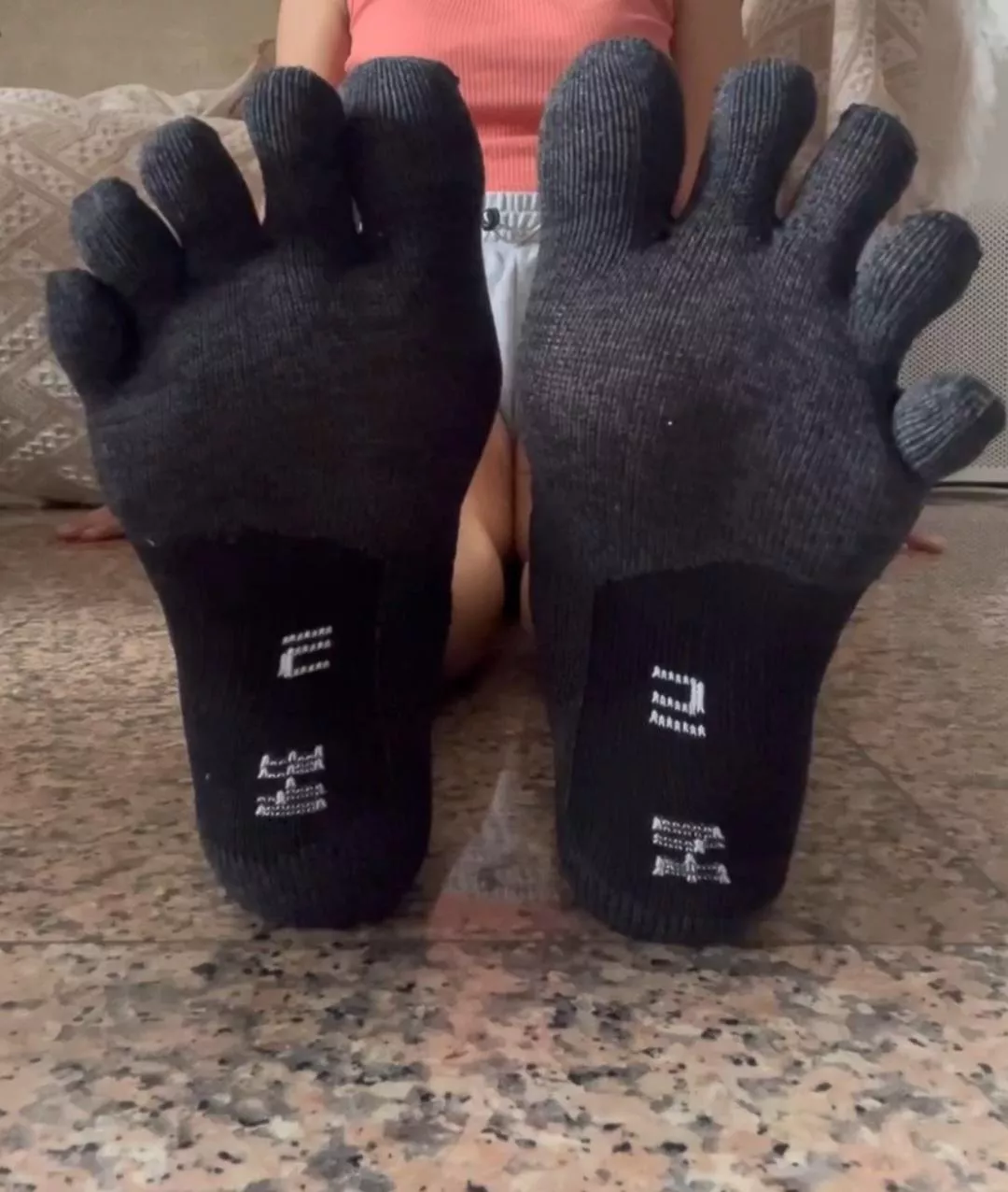 Try out my toe socks 😇
