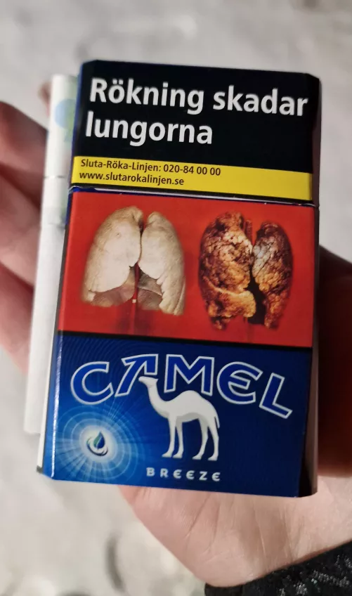 Trying out some cigs i got from Sweden
