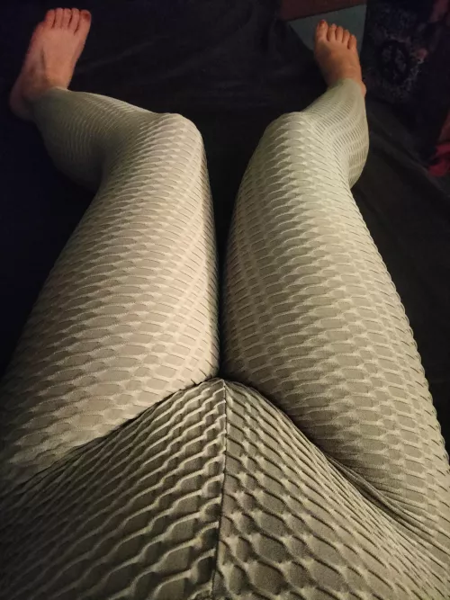 Tucked away in my new leggings 
