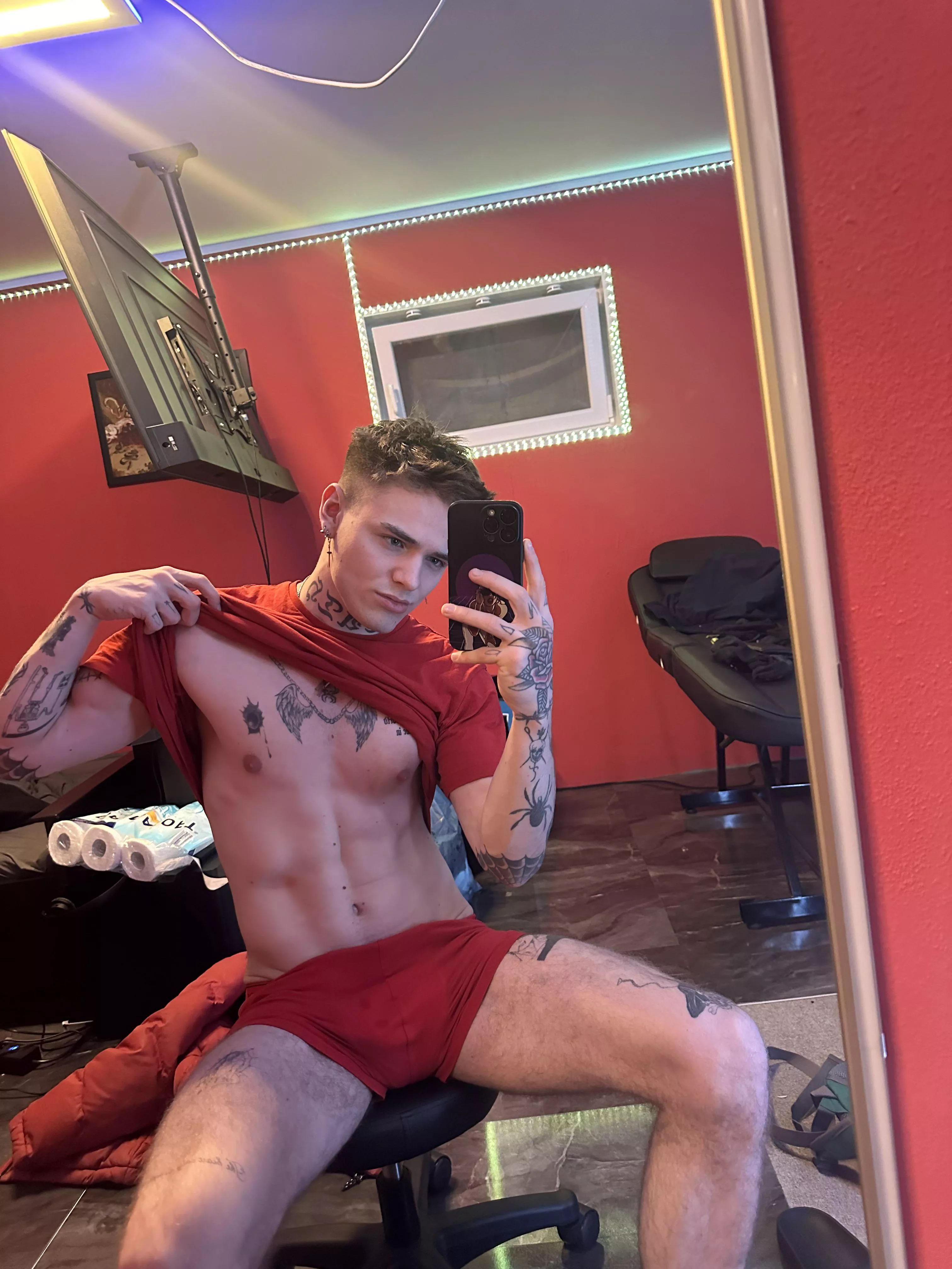 wanna empty my sack like santa clause ?