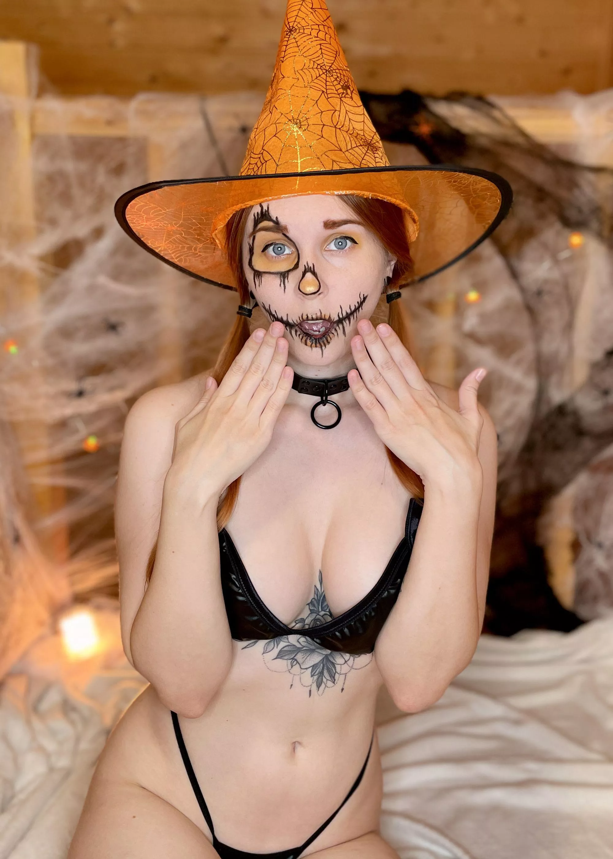 What's cuter - my face or my tiny cleavage