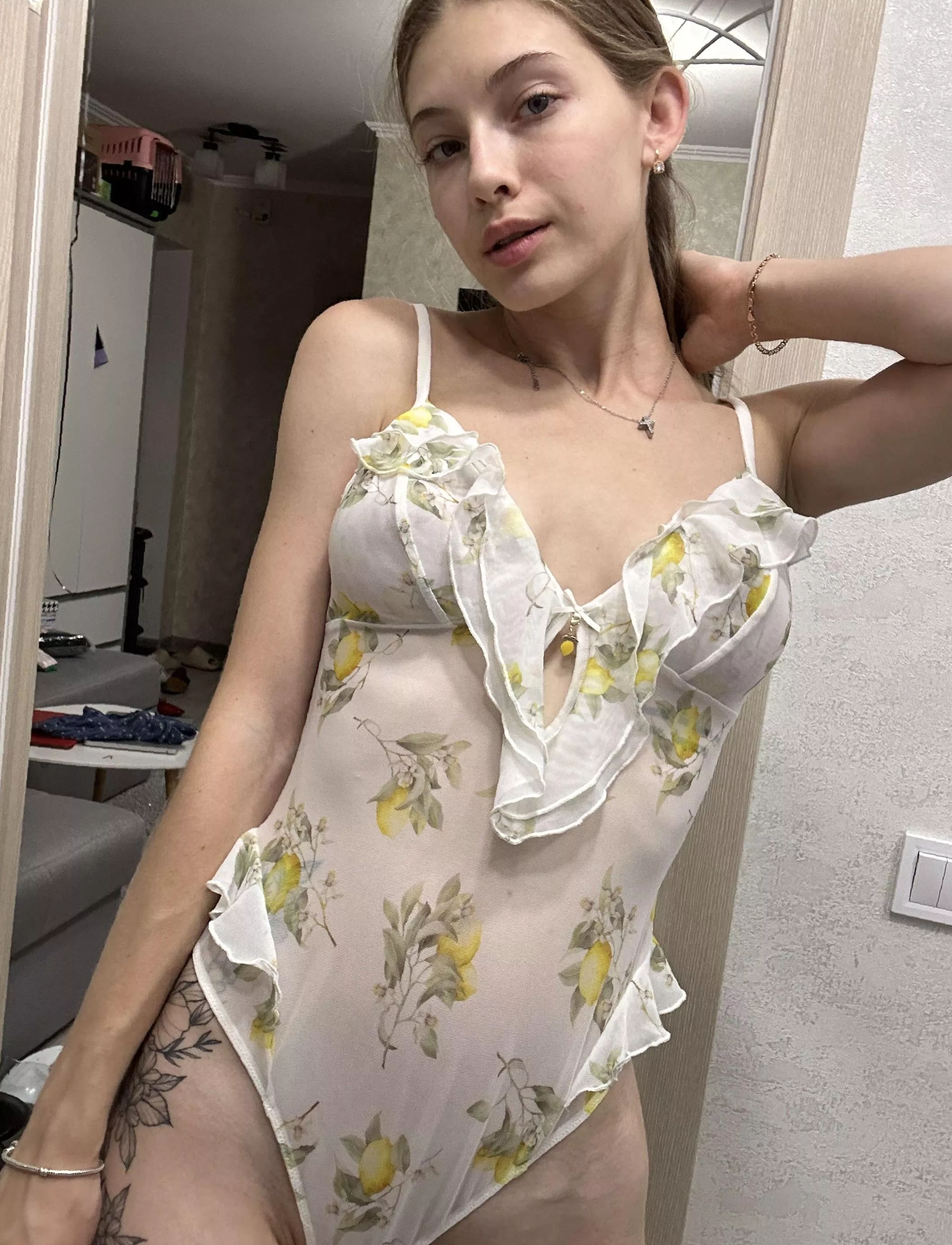 White lingerie is always stylish