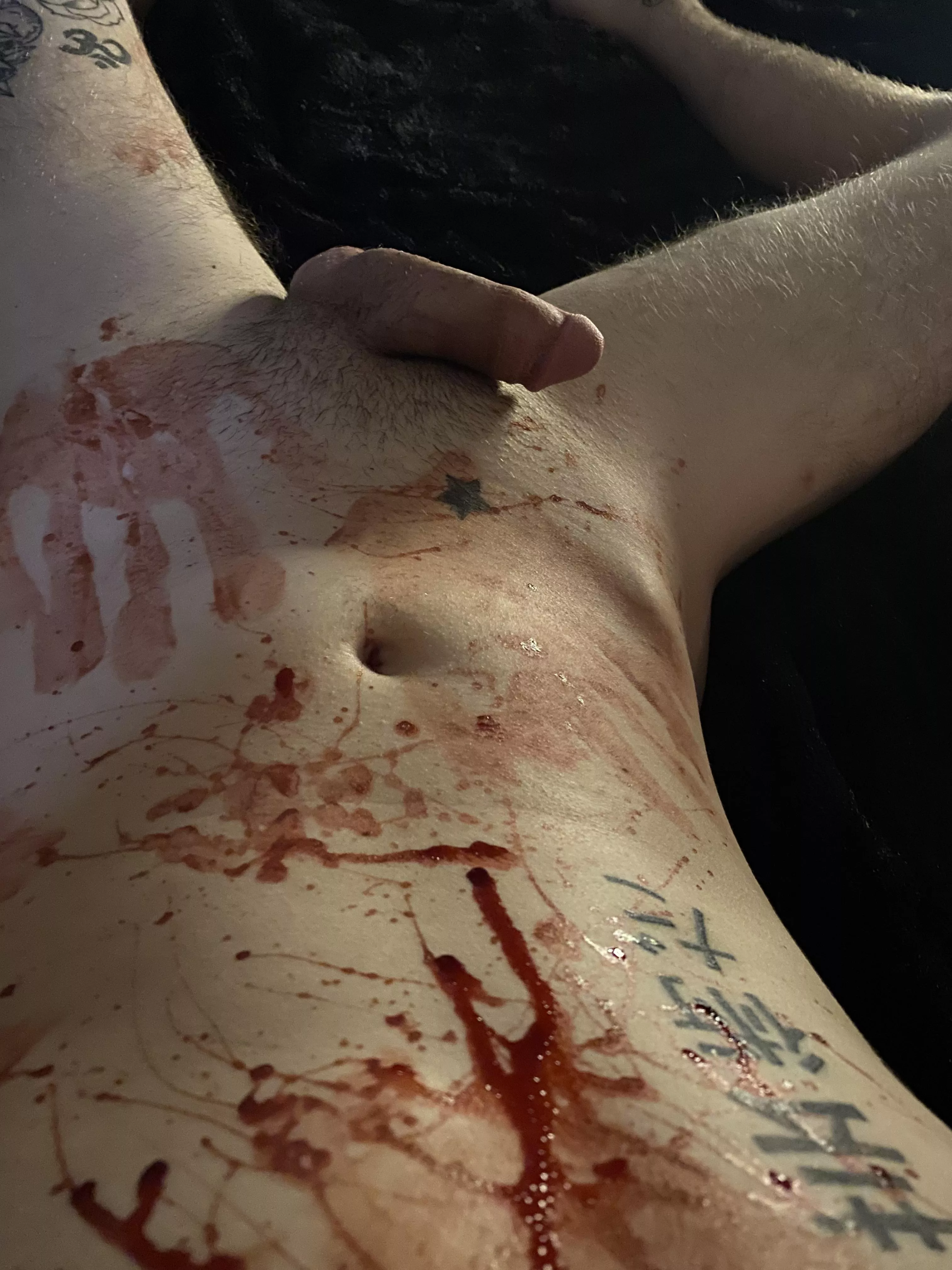 Whose knife could wake this guy up?