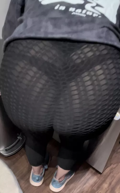 Wonder why she got so many stares at the store? :)