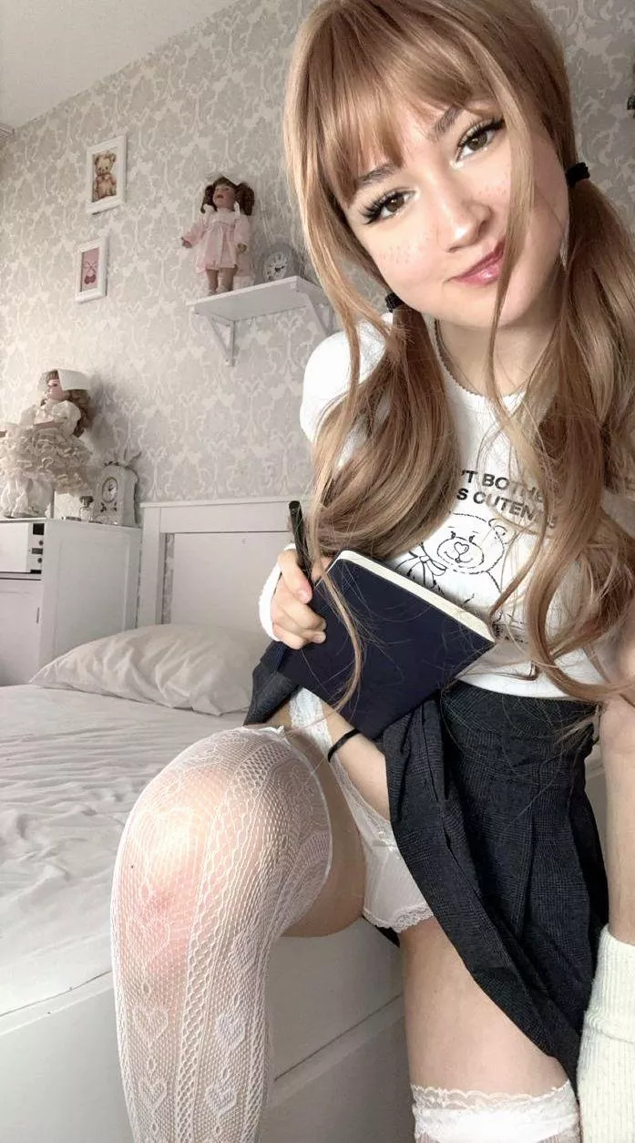 You have to handle my skirt