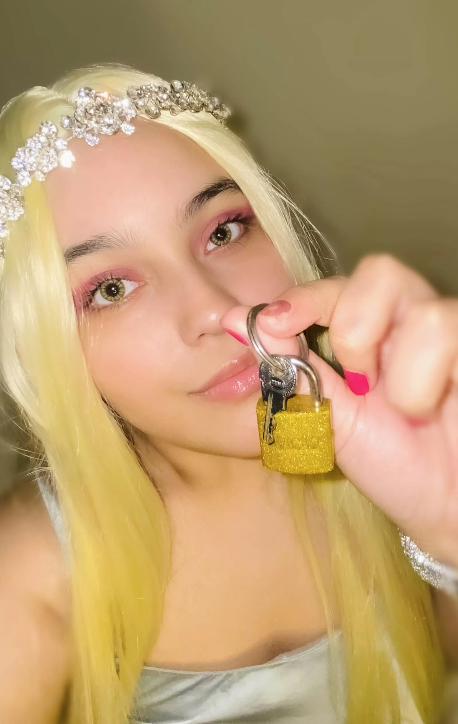 You need to let your mistress lock up that micro mani while you give me all that money.