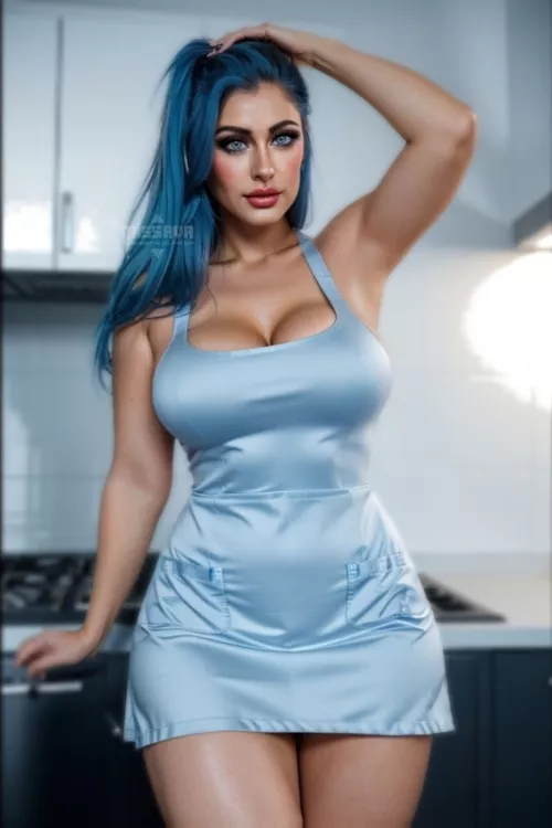 You walk into the kitchen and I'm there like this what do you do? 