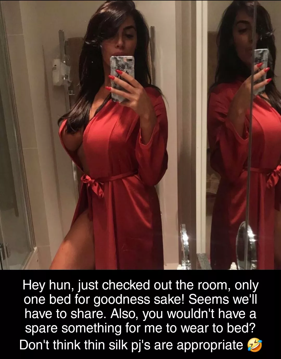 Your new stepmom Ava has an issue... 😍