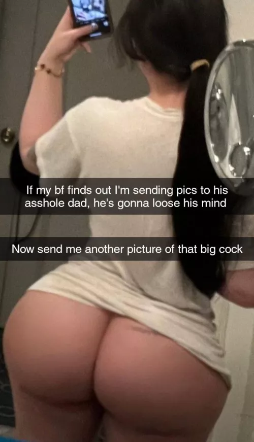 Your son's gf is an easy slut 