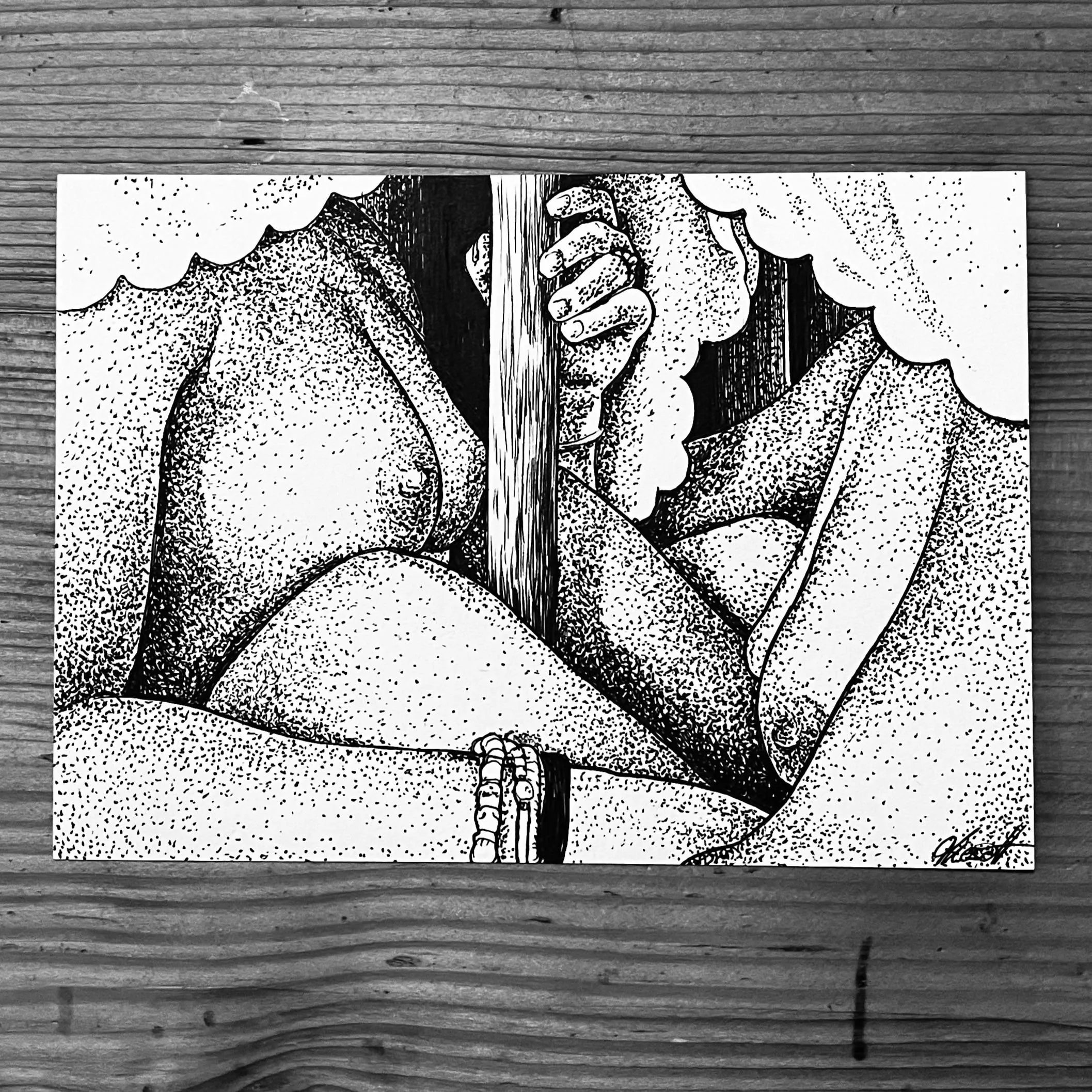 Day 22 - Camp - by Flosch_Art