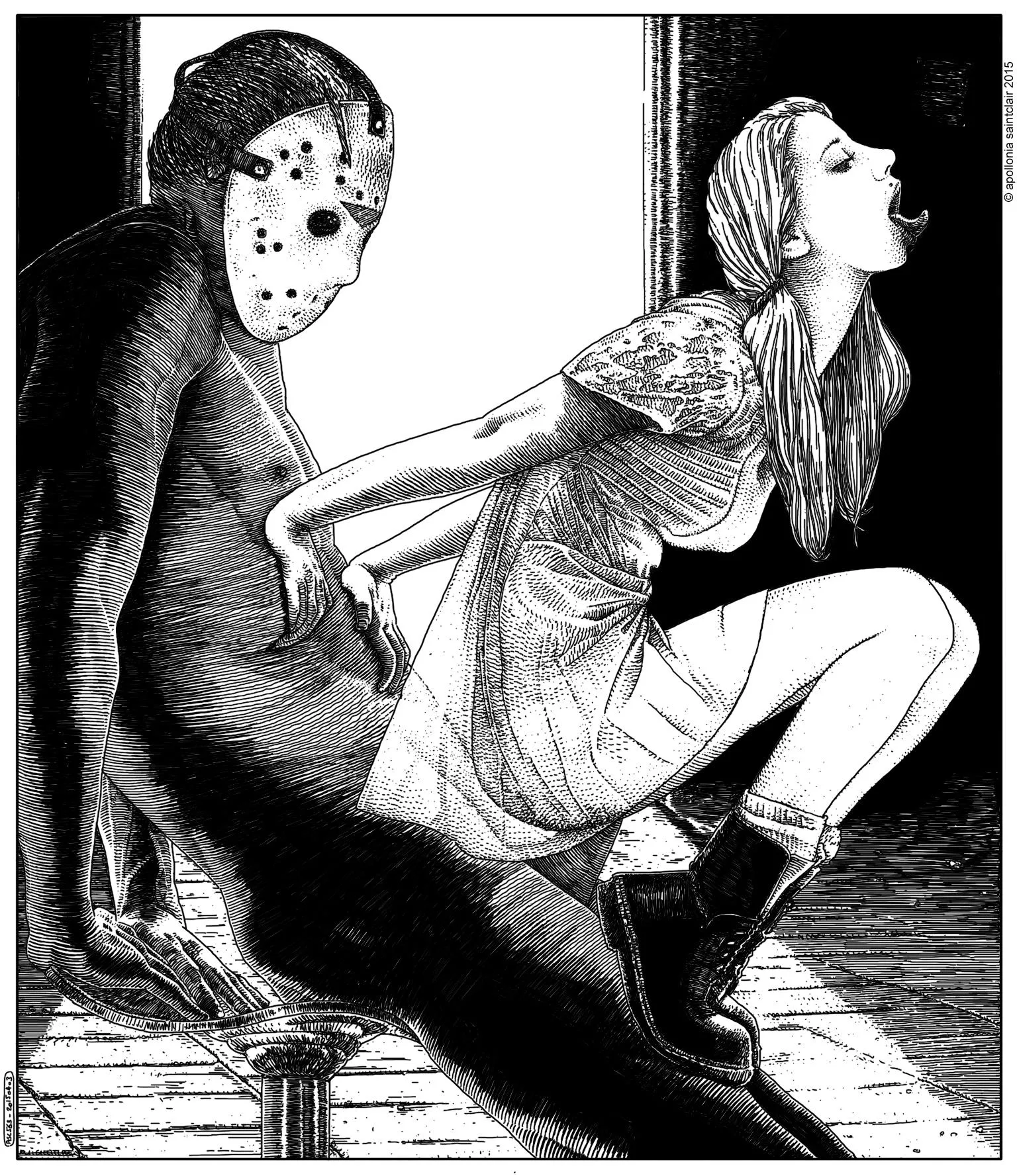 HAPPY HALLOWEEN - Le rite de passage (The prom night) by Apollonia Saintclair