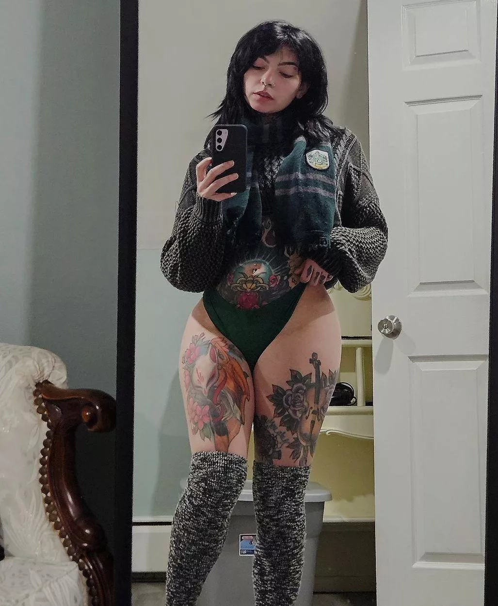 i don't even want to wear anything more lol