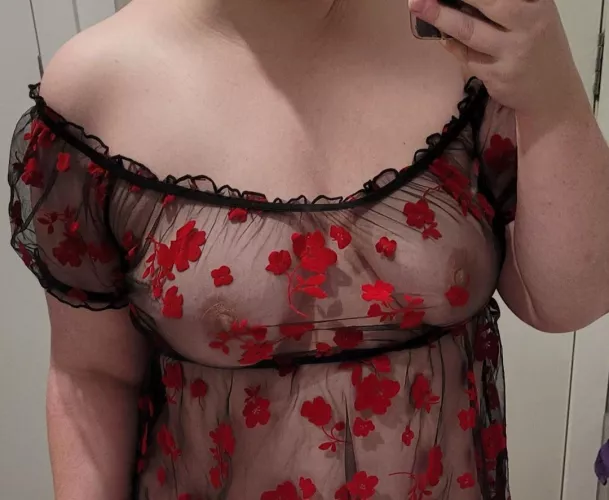 I'm not wearing panties either 