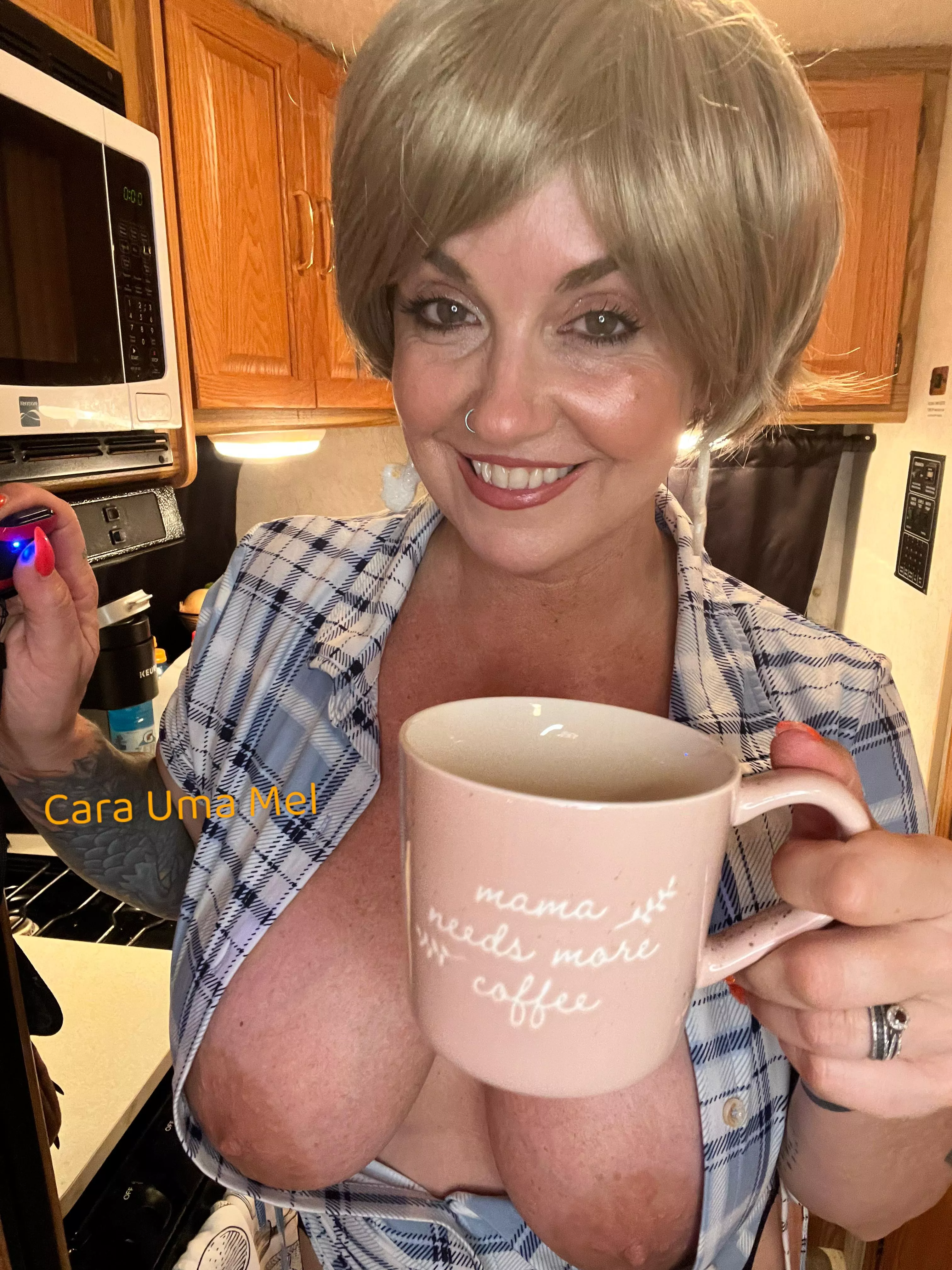 Moms with big cups make good coffee!