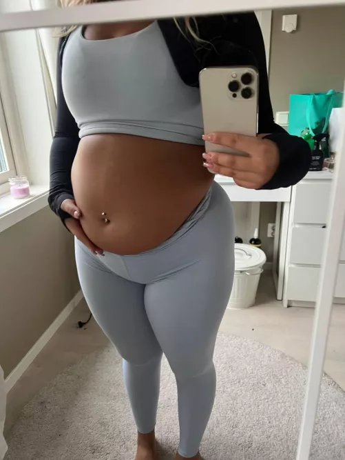 Pregnant or food baby?