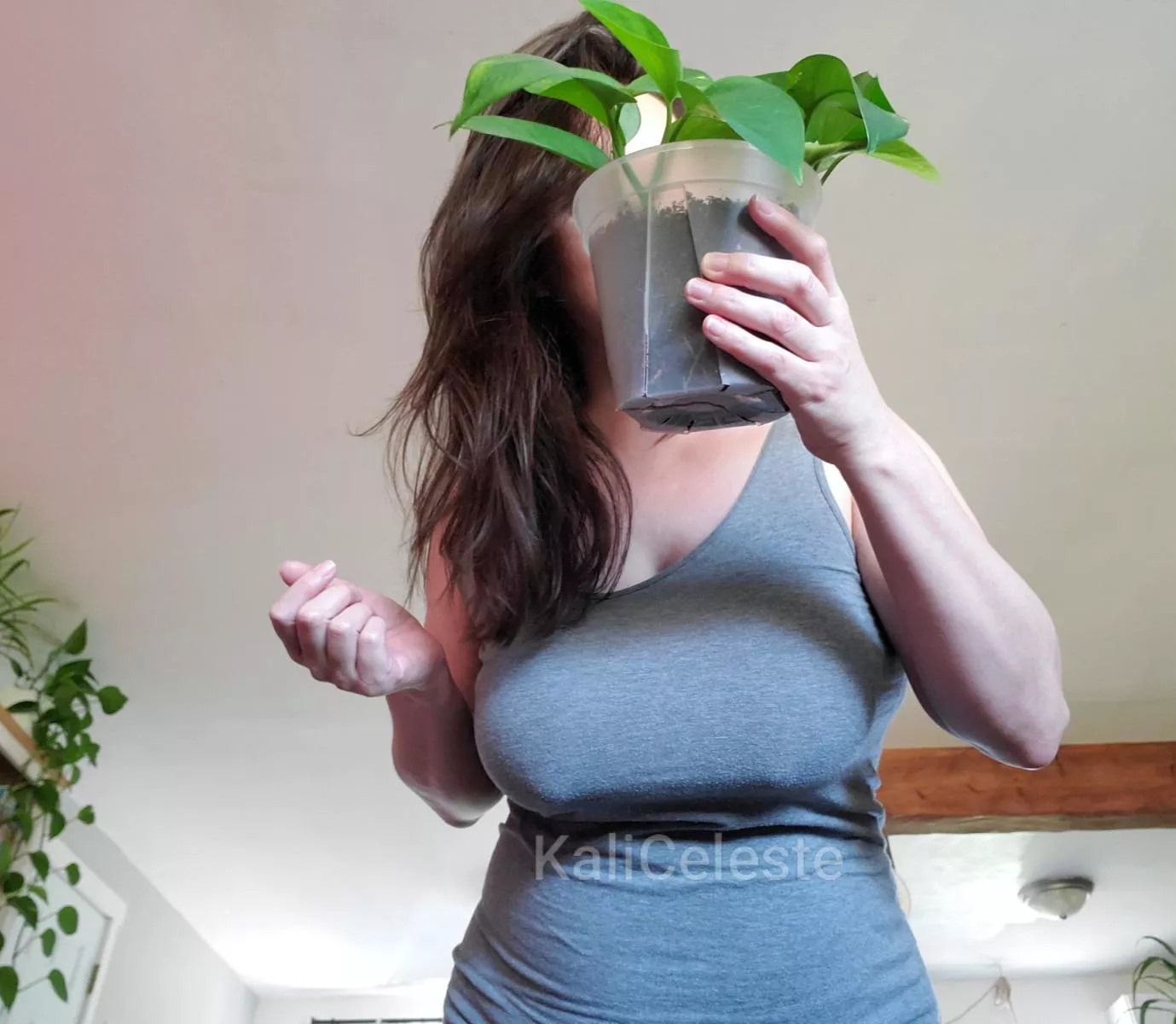 The neighbor guys keep coming over to check out my plants. I didn't think they'd be so interested