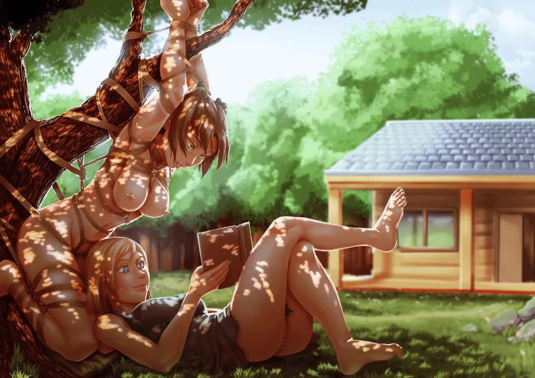 There’s nothing better than a afternoon reading in the garden- ReverseTension