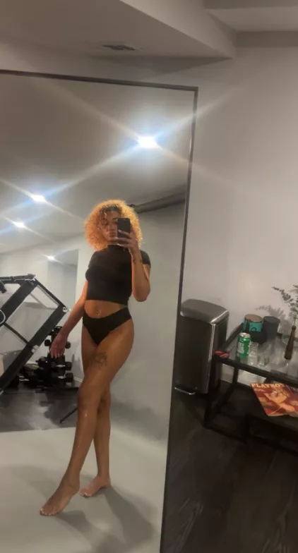 Your body would look even better with me.