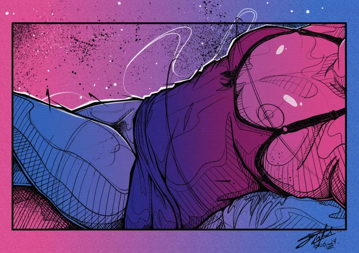 curves and lines - designed by me. 