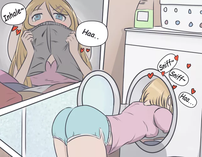 [F4M] Ever since our parents moved us in together, you've noticed that some of your dirty boxers go missing. One day, you find me in the laundry room and ask, 