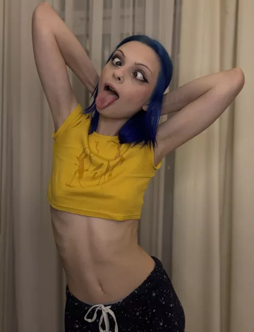 Guys like my slim body. I know