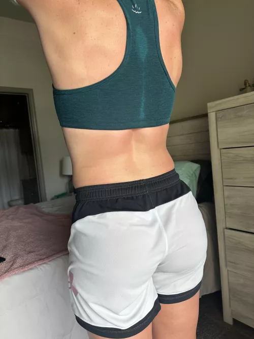 hope I'm not too sweaty for you