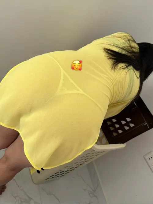 I bet my neighbors like to see my panty line from their window (23)