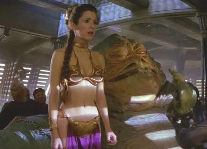 Is slave Leia too sexy for the 21st century?