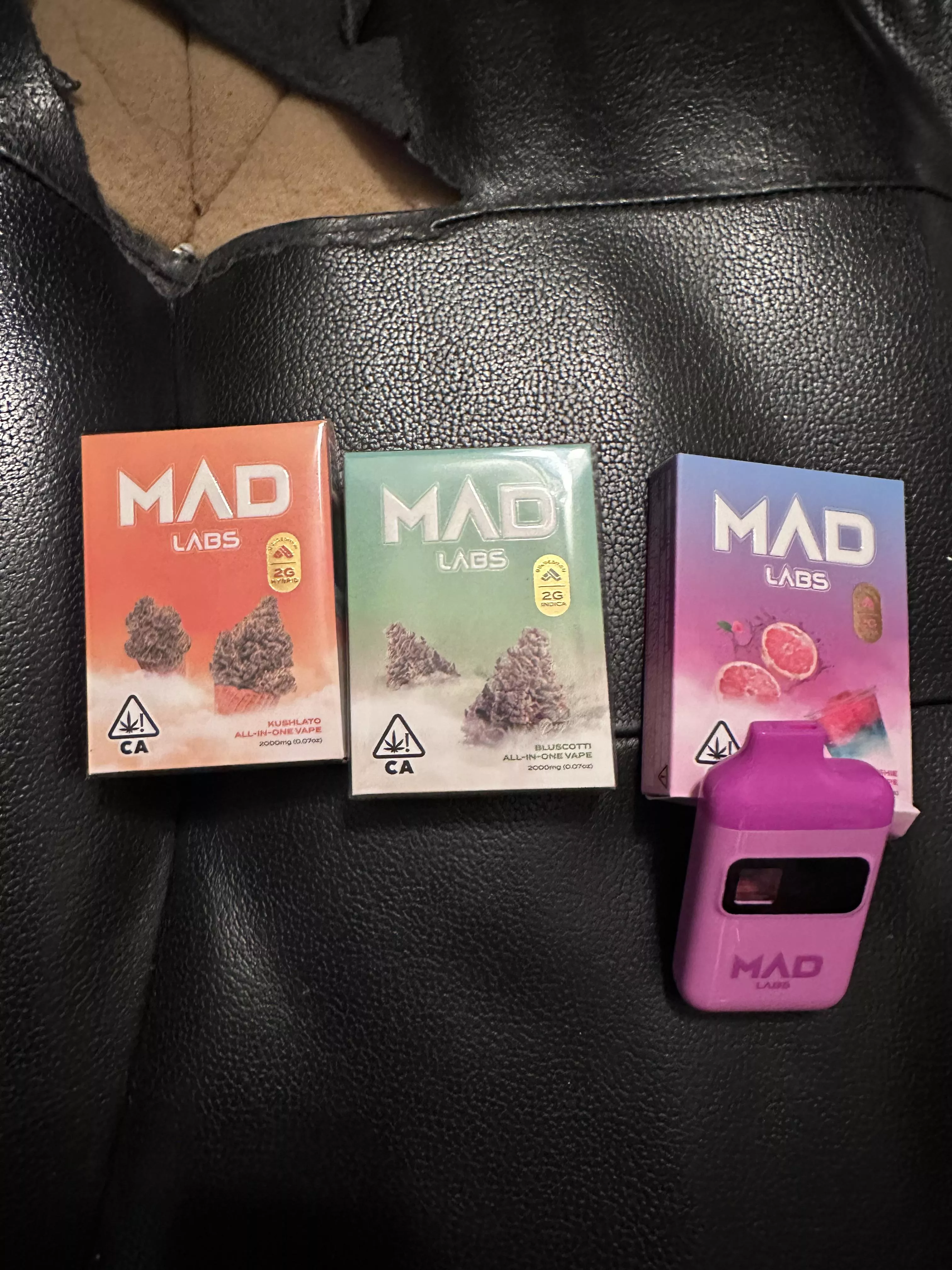 mad labs 2g. been pretty impressed with the grapefruit flavor. 