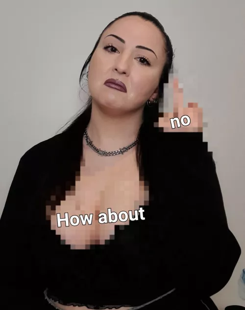 Poor beta bitch. Not even a little titty meat? 