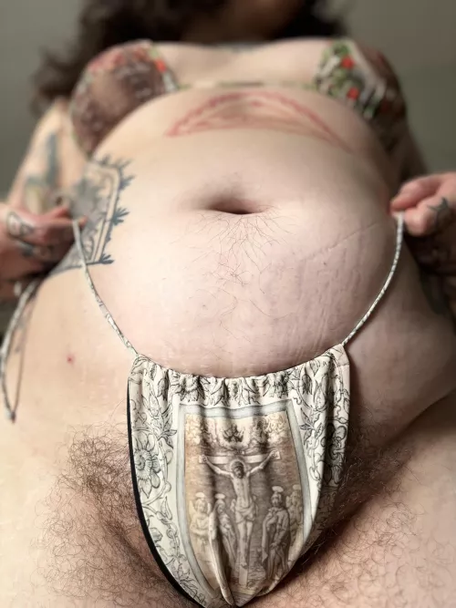 Pump my tummy til it’s full 