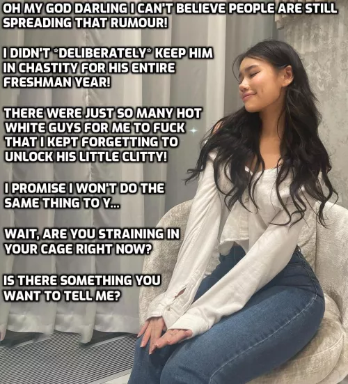 She knows exactly what she's doing to you. [ASIAN]