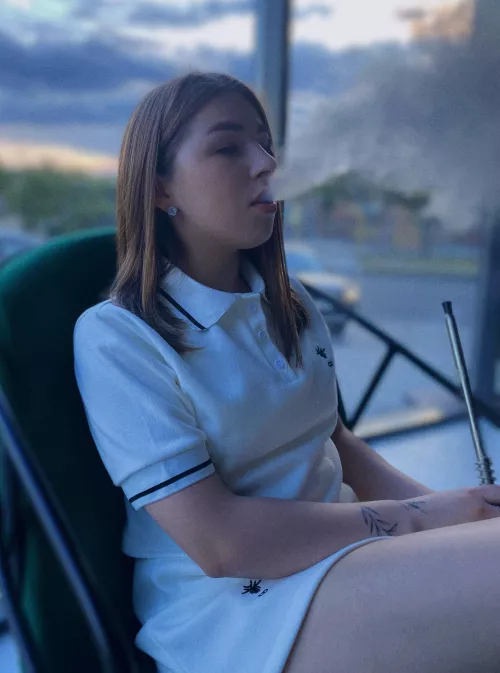 Smoking hookah is so relaxing