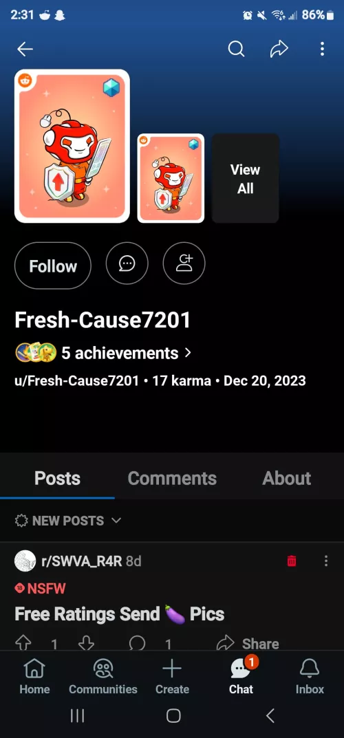 So It came to my attention that this account is using pictures of me. 