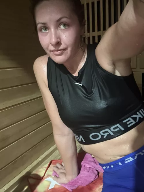 Sweat just adds to the flavor hehe