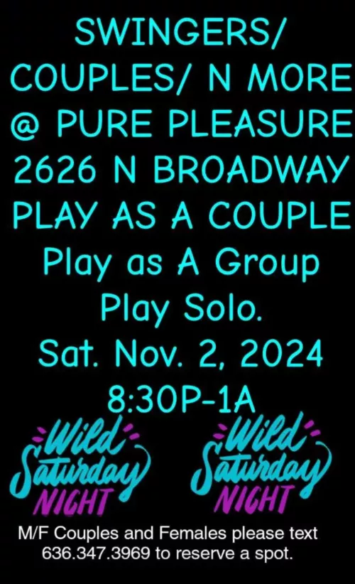 Swingers/Couples/N More Night (STL)