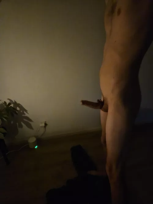 Vroeg wakker dus dan mezelf maar lekker vermaken met mijn nieuwe cockring