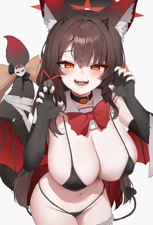 Wakamo giving you a scare 