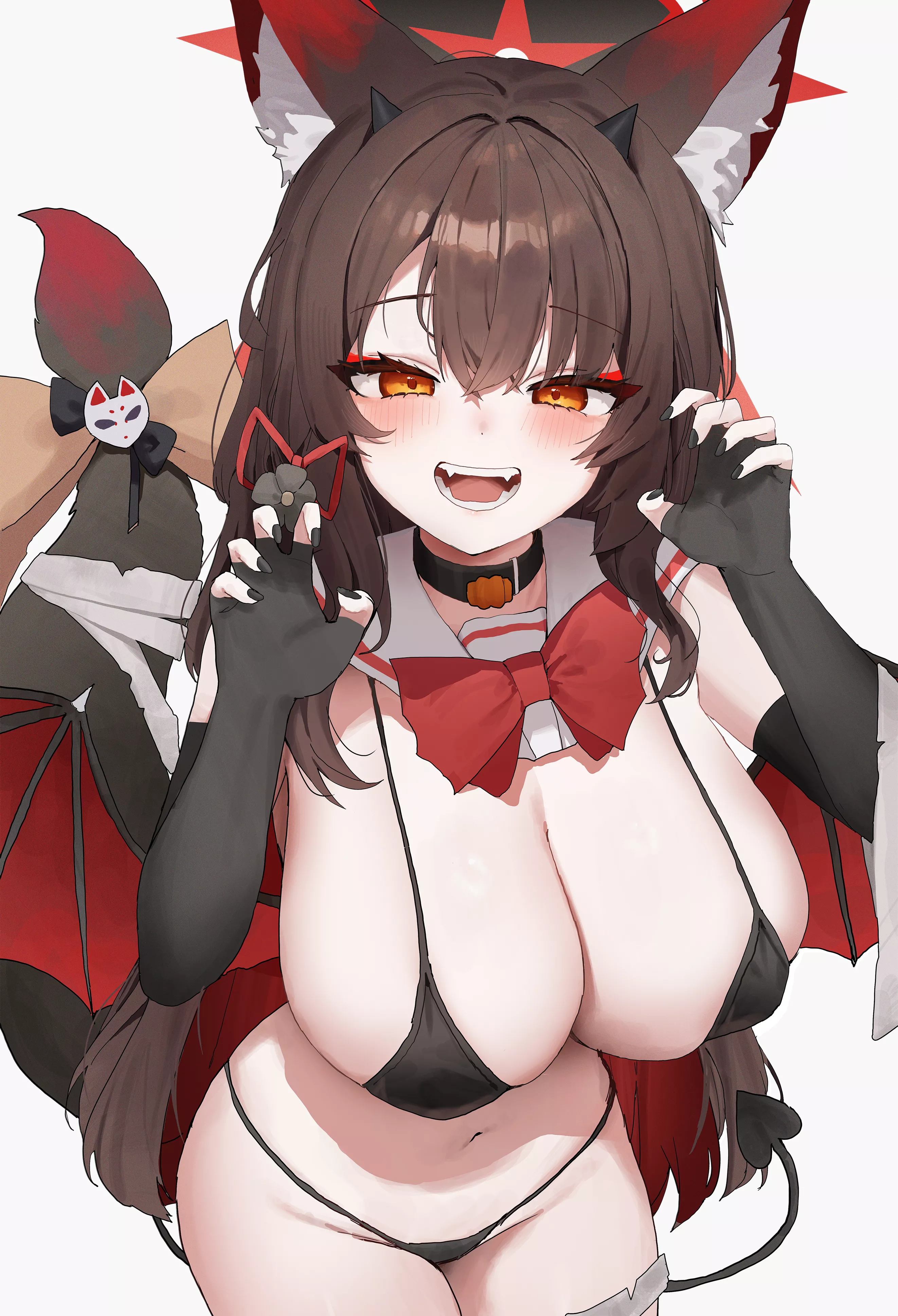 Wakamo giving you a scare 