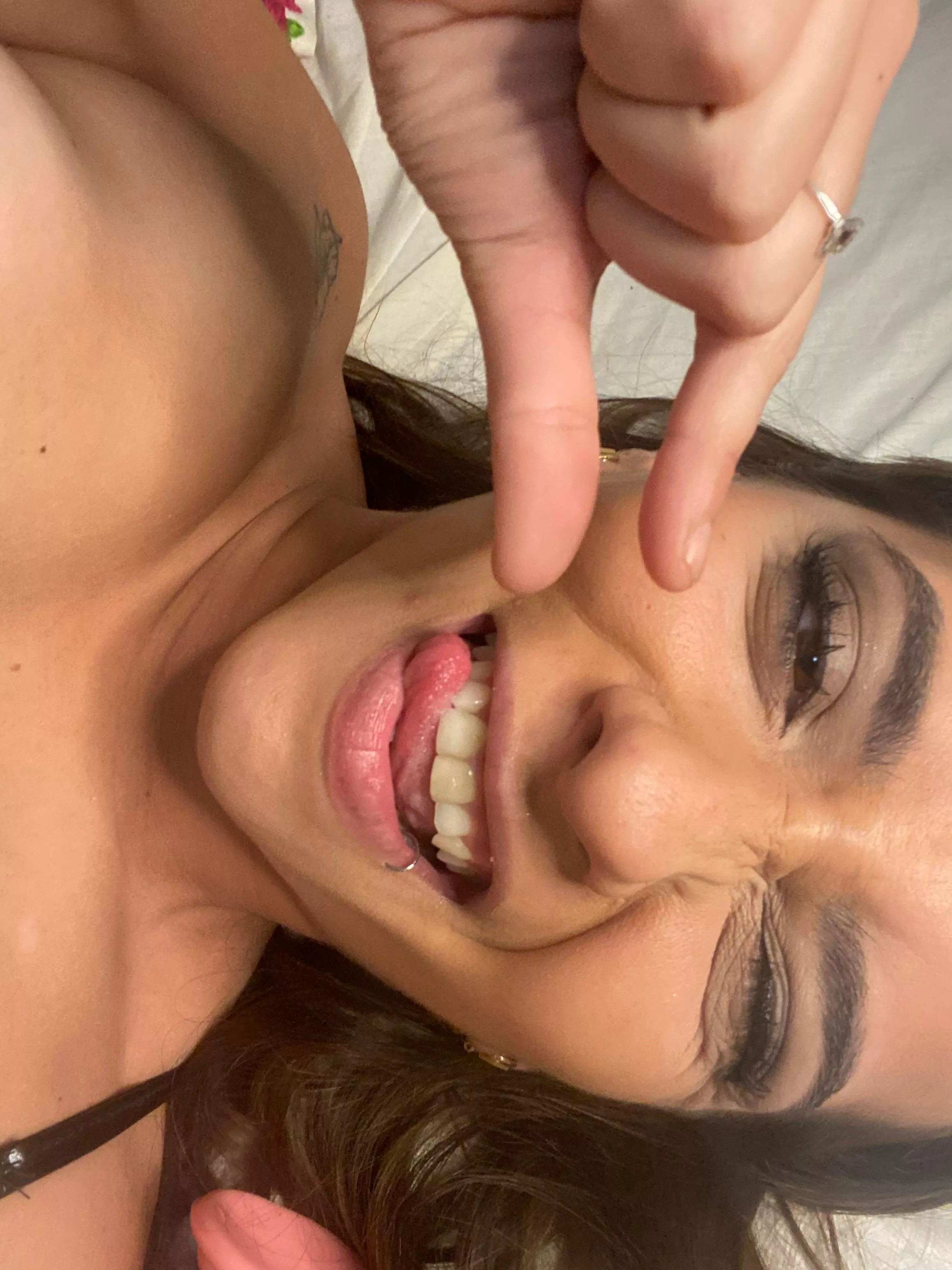 Your small penis surely wouldn't even feel inside me. 