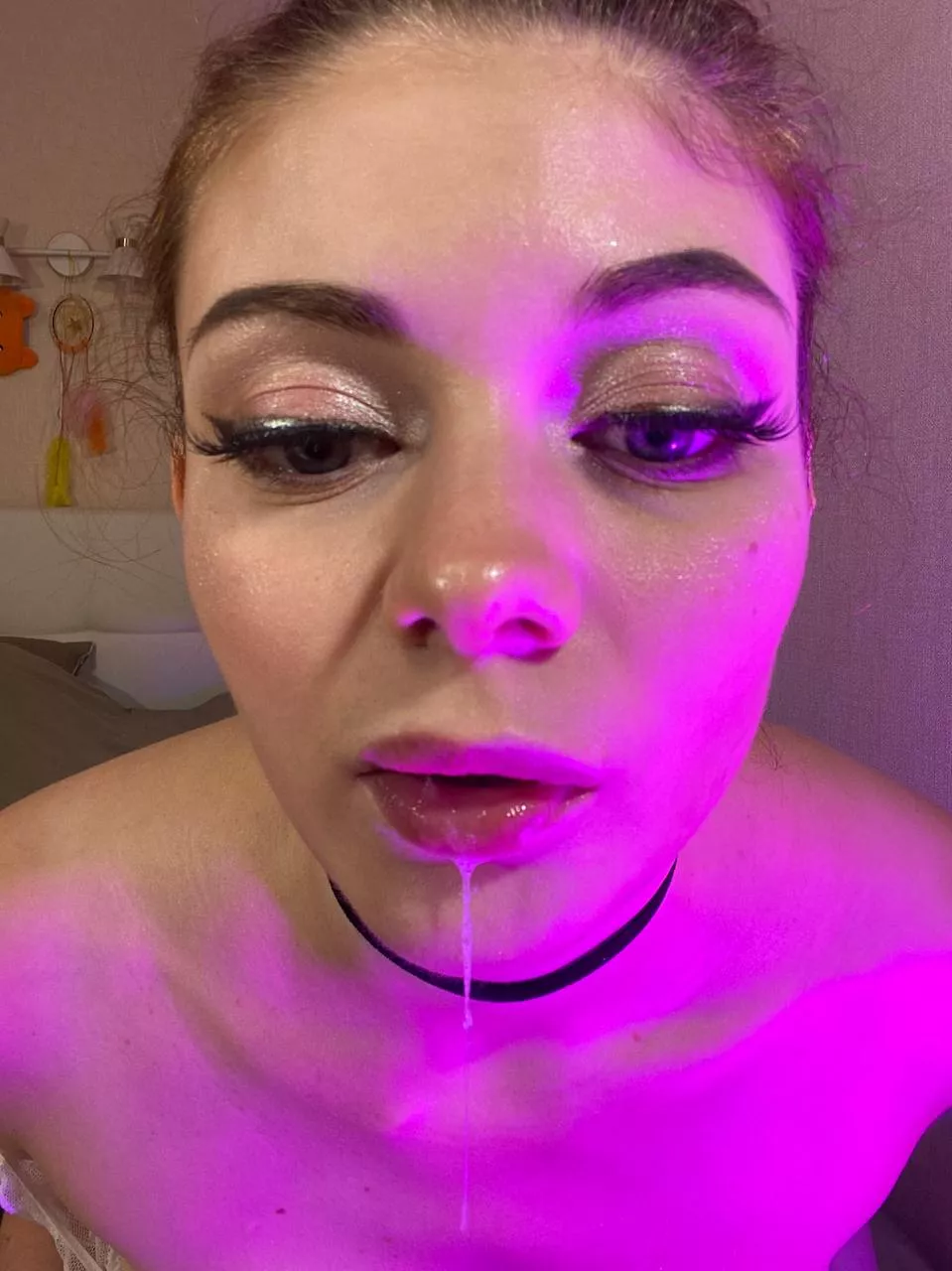 you're ready to catch my drool, aren't you