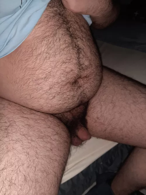 [21] With this belly u think i can still see it? Hahaha