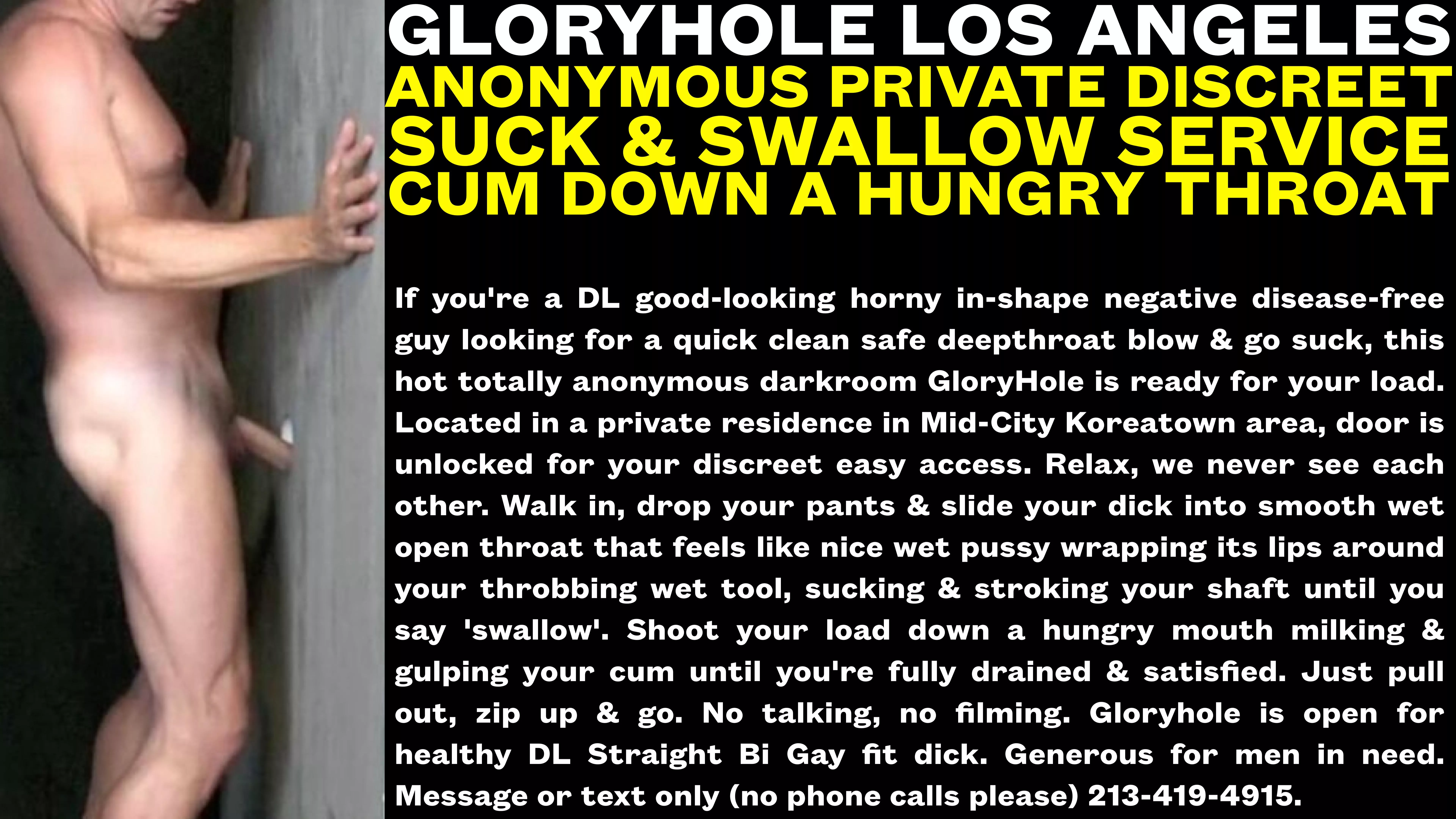 32 #LosAngeles - GloryHole Throat is Open for Service