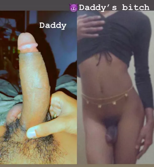 Am i too small compare to daddys cock